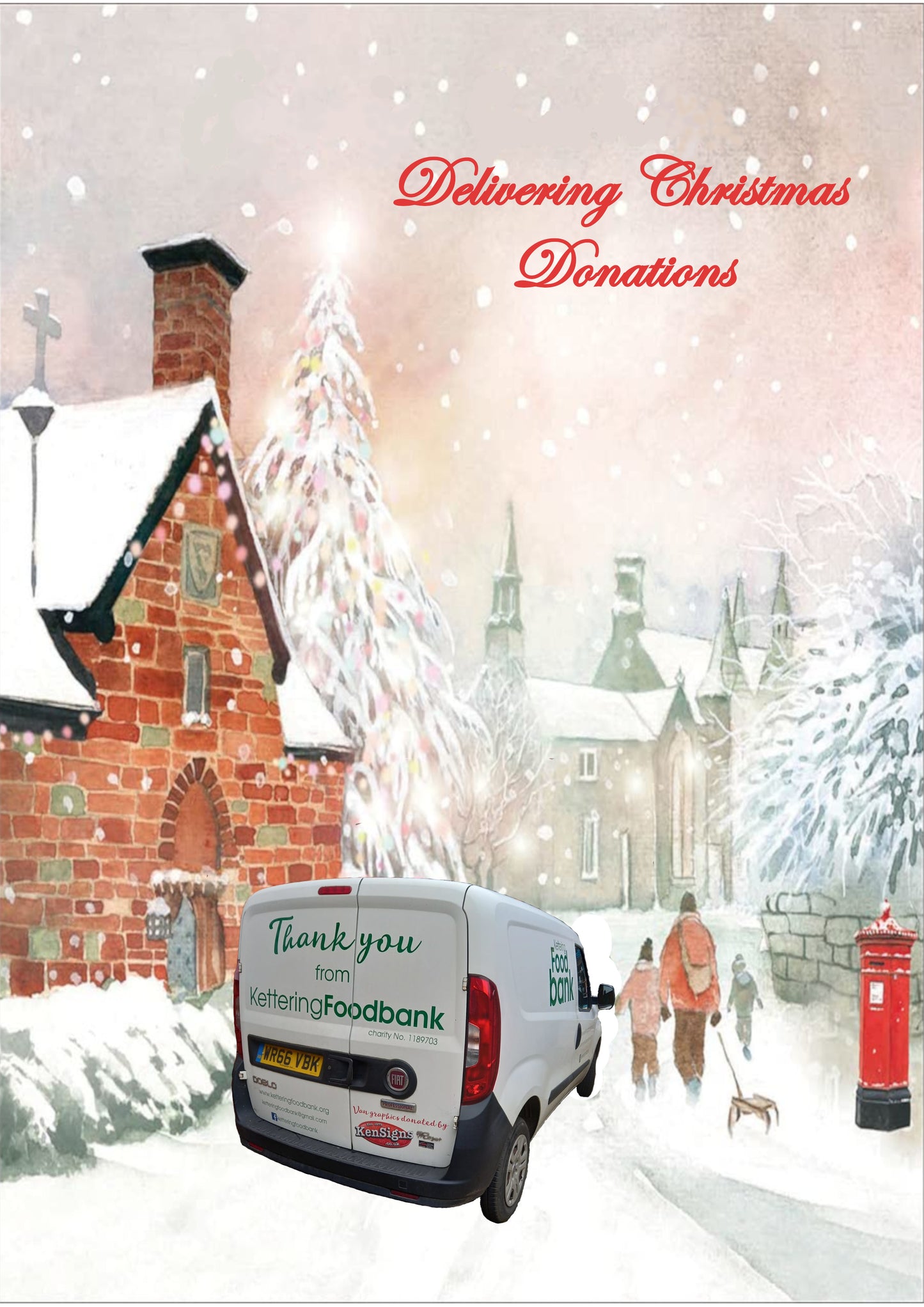 Foodbank Donation Christmas Delivery