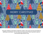 Alternative Christmas Card - Foodbank Donation